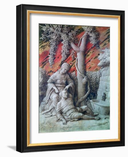 Samson and Delilah, C1500-Andrea Mantegna-Framed Giclee Print