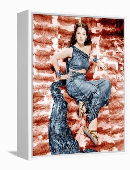 SAMSON AND DELILAH, Hedy Lamarr, 1949-null-Framed Stretched Canvas
