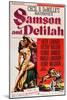 Samson and Delilah-null-Mounted Art Print