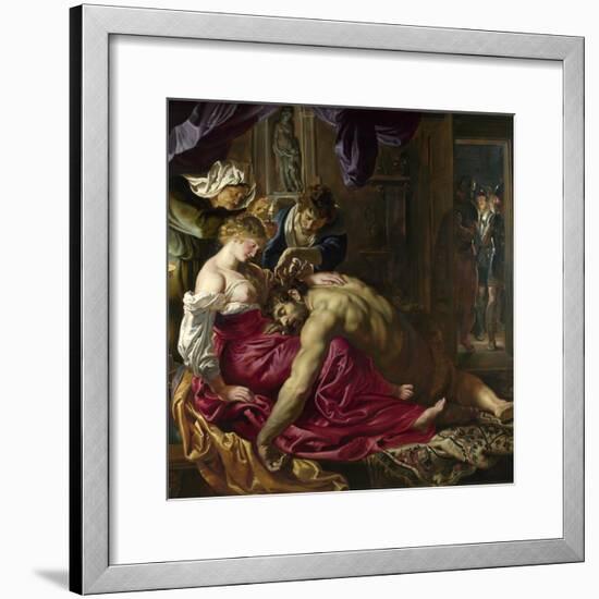 Samson and Delilah-Peter Paul Rubens-Framed Giclee Print