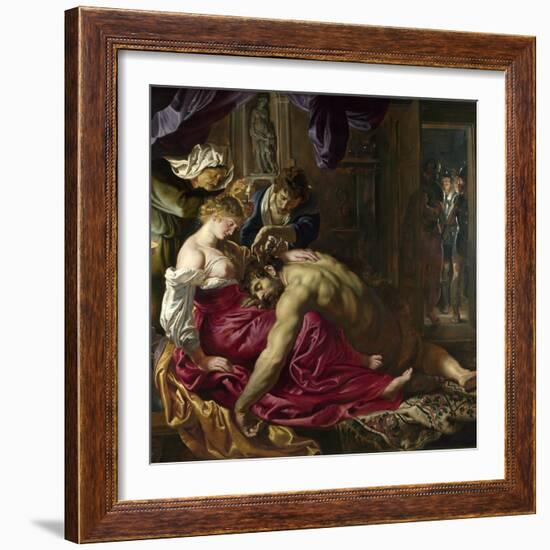 Samson and Delilah-Peter Paul Rubens-Framed Giclee Print