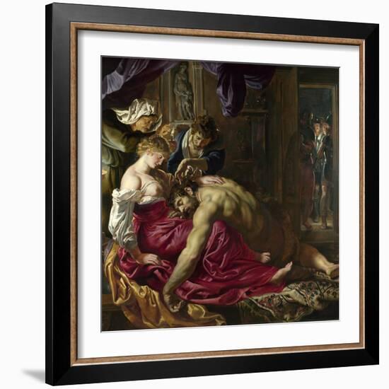 Samson and Delilah-Peter Paul Rubens-Framed Giclee Print