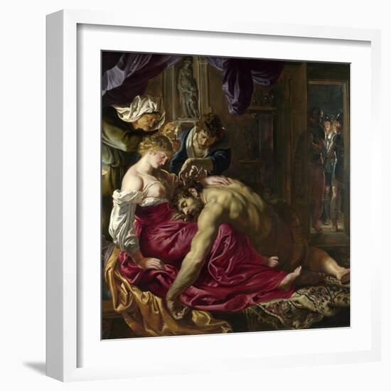 Samson and Delilah-Peter Paul Rubens-Framed Giclee Print