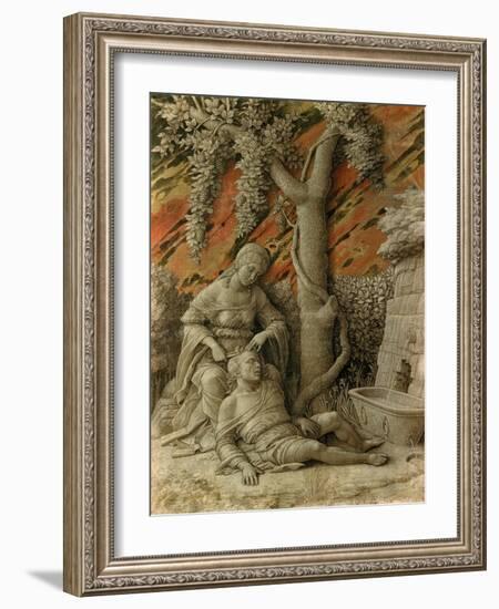 Samson and Delilah-Andrea Mantegna-Framed Giclee Print