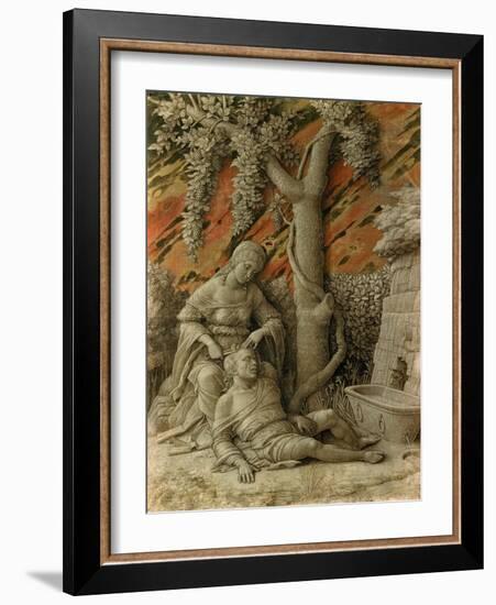 Samson and Delilah-Andrea Mantegna-Framed Giclee Print