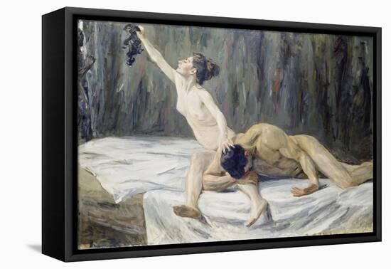 Samson and Delilah-Max Liebermann-Framed Premier Image Canvas