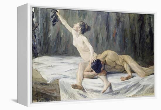 Samson and Delilah-Max Liebermann-Framed Premier Image Canvas