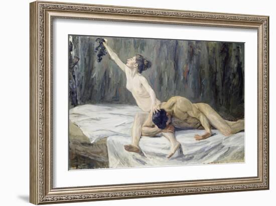 Samson and Delilah-Max Liebermann-Framed Giclee Print