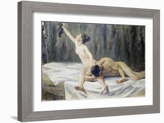 Samson and Delilah-Max Liebermann-Framed Giclee Print