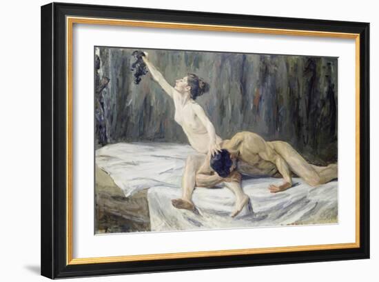 Samson and Delilah-Max Liebermann-Framed Giclee Print