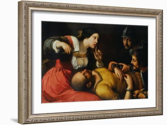 Samson and Delilah-Caravaggio-Framed Giclee Print