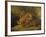 Samson and the Lion, c.1640-Peter Paul Rubens-Framed Giclee Print