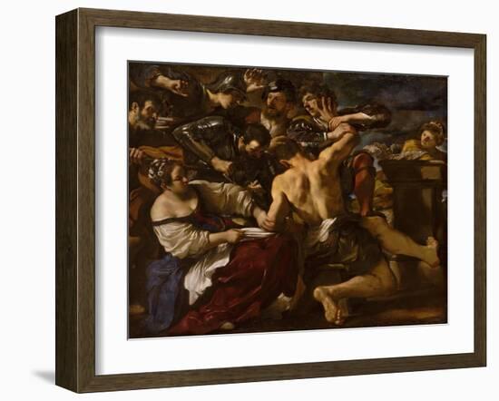 Samson Captured by the Philistines, 1619-Guercino-Framed Giclee Print