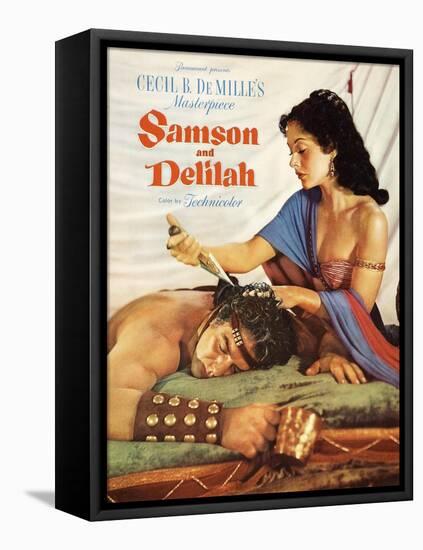 Samson & Delilah, 1949-null-Framed Stretched Canvas