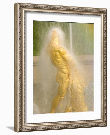 Samson Fountain at Peterhof, Royal Palace Founded by Tsar Peter the Great, St. Petersburg, Russia-Nancy & Steve Ross-Framed Photographic Print