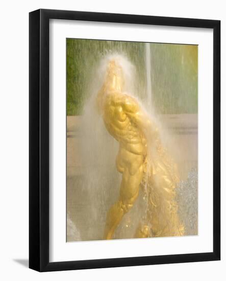 Samson Fountain at Peterhof, Royal Palace Founded by Tsar Peter the Great, St. Petersburg, Russia-Nancy & Steve Ross-Framed Photographic Print
