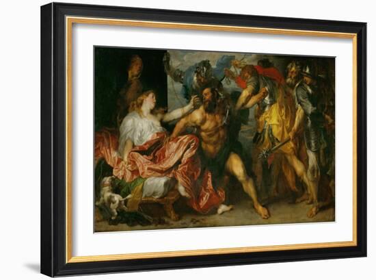 Samson Made Prisoner, circa 1628-1630-Sir Anthony Van Dyck-Framed Giclee Print