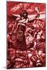 Samson slays a thousand men by Tissot - Bible-James Jacques Joseph Tissot-Mounted Giclee Print