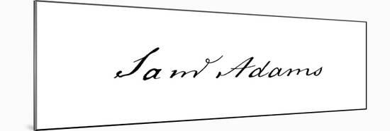 Samuel Adams (1722-1803)-Samuel Adams-Mounted Giclee Print
