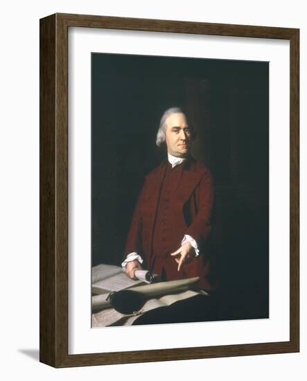 Samuel Adams (1722-1803)-John Singleton Copley-Framed Giclee Print