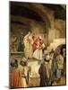 Samuel anointing David - Bible-William Brassey Hole-Mounted Giclee Print