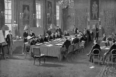 Signing the Treaty of London, May 1913-Samuel Begg-Giclee Print