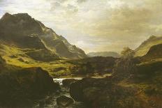 In Glen Massan, 1856 (Oil on Canvas)-Samuel Bough-Giclee Print