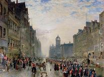 The High Street, Edinburgh-Samuel Bough-Giclee Print