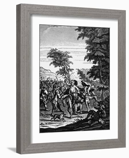 Samuel Butler - British-William Hogarth-Framed Giclee Print