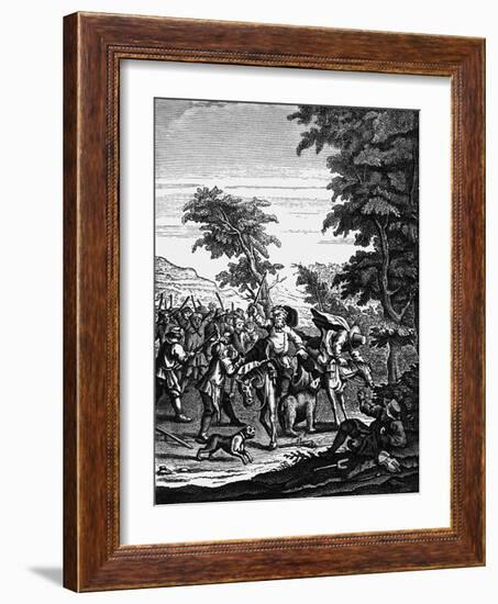 Samuel Butler - British-William Hogarth-Framed Giclee Print