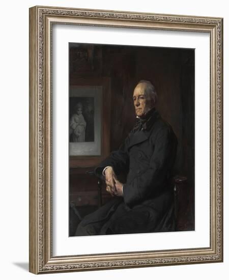 Samuel Cousins, R.A.-Frank Holl-Framed Giclee Print