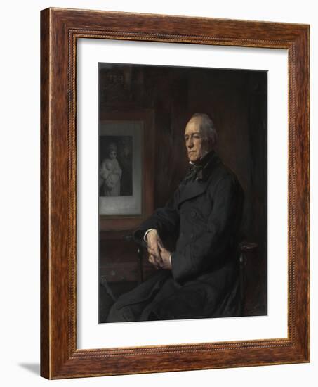 Samuel Cousins, R.A.-Frank Holl-Framed Giclee Print