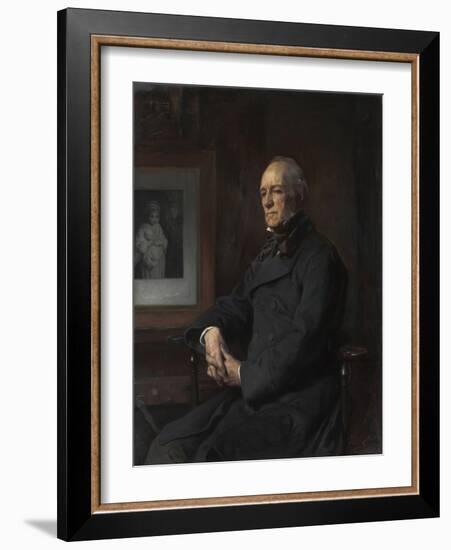 Samuel Cousins, R.A.-Frank Holl-Framed Giclee Print