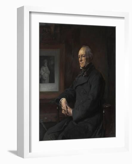 Samuel Cousins, R.A.-Frank Holl-Framed Giclee Print