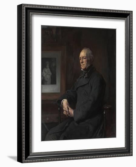 Samuel Cousins, R.A.-Frank Holl-Framed Giclee Print