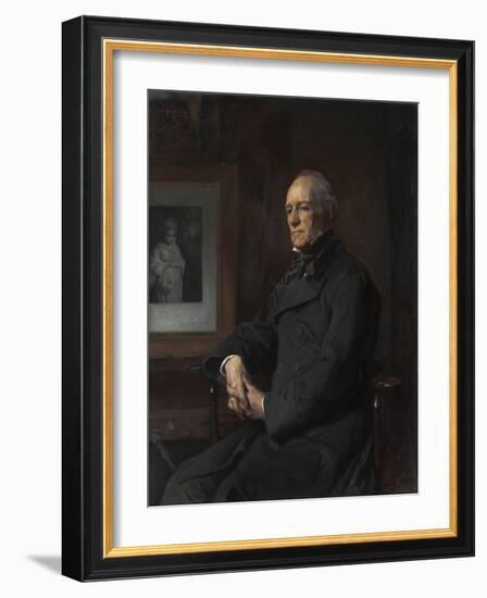 Samuel Cousins, R.A.-Frank Holl-Framed Giclee Print