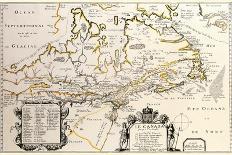 New France or Canada by Champlain-Samuel de Champlain-Art Print