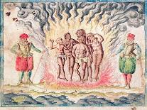 The Inquisition in New Spain-Samuel de Champlain-Framed Giclee Print