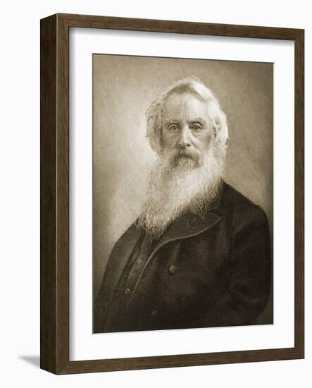 Samuel Fb Morse, Inventor of the Telegraph-null-Framed Giclee Print