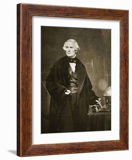 Samuel Finley Breese Morse at the Academy of Design in New York, 1841-Mathew Brady-Framed Giclee Print