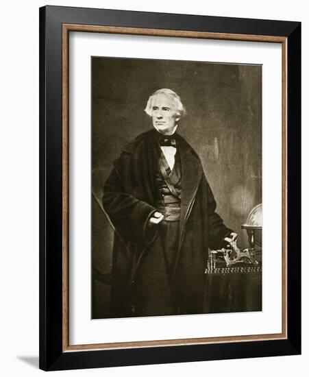 Samuel Finley Breese Morse at the Academy of Design in New York, 1841-Mathew Brady-Framed Giclee Print