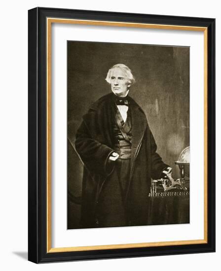 Samuel Finley Breese Morse at the Academy of Design in New York, 1841-Mathew Brady-Framed Giclee Print