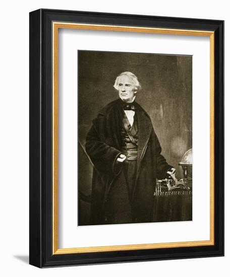 Samuel Finley Breese Morse at the Academy of Design in New York, 1841-Mathew Brady-Framed Giclee Print