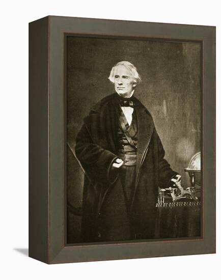 Samuel Finley Breese Morse at the Academy of Design in New York, 1841-Mathew Brady-Framed Premier Image Canvas