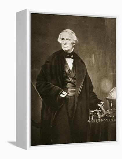 Samuel Finley Breese Morse at the Academy of Design in New York, 1841-Mathew Brady-Framed Premier Image Canvas