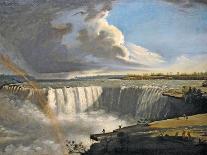 Niagara Falls from Table Rock, 1835-Samuel Finley Breese Morse-Framed Giclee Print