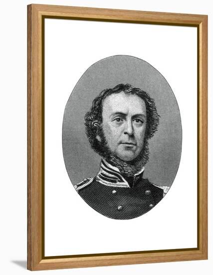 Samuel Francis Du Pont, Admiral in the United States Navy, 1862-1867-J Rogers-Framed Premier Image Canvas