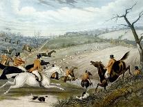 The Grand Leicestershire Fox Hunt, Plate 1, 1839, Engraved by Charles Hunt (1829-1900), 1839-Samuel Henry Gordon Alken-Mounted Giclee Print