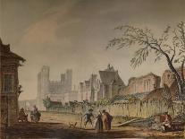 'St. Augustine's Gate, Canterbury', 18th century, (1935)-Samuel Hieronymus Grimm-Framed Giclee Print