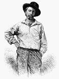 Walt Whitman (1819-1892)-Samuel Hollyer-Giclee Print